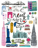 Travel NYC White Poster Print by Farida Zaman - Item # VARPDX46136 Travel NYC White Poster Print by Farida Zaman - Item # VARPDX46136