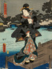 Costumes in Five Different Colors - Black (Kuro) Poster Print by Utagawa Kunisada (Toyokuni III) - Item # VARPDX463181