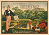 Uncle Sam says - garden to cut food costs, 1917 Poster Print by Unknown 20th Century American Artist - Item # VARPDX467760