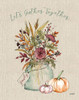 Festive Foliage III Burlap Poster Print by Anne Tavoletti - Item # VARPDX47589