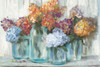 Fall Hydrangeas in Glass Jar Crop Poster Print by Carol Rowan - Item # VARPDX47827