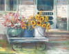 Garden Wagon Bright Poster Print by Carol Rowan - Item # VARPDX48331