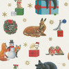 Christmas Critters Bright Pattern IIIB Poster Print by Emily Adams - Item # VARPDX49205