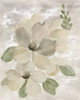 White on White Floral II Sage Poster Print by Silvia Vassileva - Item # VARPDX49790