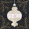 Jolly Holiday Ornaments Peace Metallic Poster Print by Michael Mullan - Item # VARPDX50317