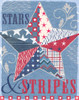 Stars and Stripes Star Dark Poster Print by Beth Grove - Item # VARPDX50786
