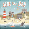 Seaside Village II Poster Print by Laura Marshall - Item # VARPDX51992