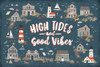Seaside Village IV Poster Print by Laura Marshall - Item # VARPDX51994