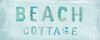 Beach Cottage Sign Poster Print by Danhui Nai - Item # VARPDX52637