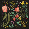 Spring Botanical III Black Poster Print by Janelle Penner - Item # VARPDX53485