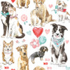 Paws of Love Pattern IA Poster Print by Beth Grove - Item # VARPDX53514