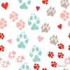 Paws of Love Pattern IIIA Poster Print by Beth Grove - Item # VARPDX53521