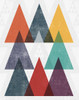 Mod Triangle III v2 Retro II Poster Print by Michael Mullan - Item # VARPDX53843