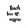 Teacher Inspiration I Poster Print by Wild Apple Portfolio Wild Apple Portfolio - Item # VARPDX54324