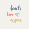 Teacher Inspiration I Color Poster Print by Wild Apple Portfolio Wild Apple Portfolio - Item # VARPDX54614