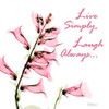 Live and Laugh Foxglove Poster Print by Albert Koetsier - Item # VARPDXAK5SQ099F2