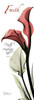 Calla Lily in Red - Faith Poster Print by Albert Koetsier - Item # VARPDXAKPL082B