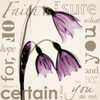 Faith - Violet Tulips Poster Print by Albert Koetsier - Item # VARPDXAKXSQ341A