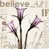 Believe - Violet Daffodils Poster Print by Albert Koetsier - Item # VARPDXAKXSQ341B