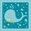 Beetle and Bob Baby Whale Poster Print by Annie LaPoint - Item # VARPDXALP1339