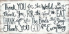 Thank You Lord Poster Print by Annie LaPoint - Item # VARPDXALP1669