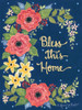 Floral Bless This Home Poster Print by Annie LaPoint - Item # VARPDXALP1857