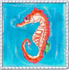 Beach Seahorse Poster Print by Anne Ormsby - Item # VARPDXAOSQ068B