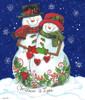 Snow Couple Poster Print by Diane Kater - Item # VARPDXART1122