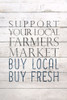 Buy Local Buy Fresh Poster Print by Ann Bailey - Item # VARPDXBARC003A