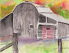 The Barn Poster Print by Beverly Dyer - Item # VARPDXBDRC136A