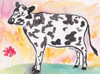 Farmhouse Cow in color Poster Print by Beverly Dyer - Item # VARPDXBDRC160A