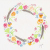 Wildflower Wreath 2 Poster Print by Beverly Dyer - Item # VARPDXBDSQ052B