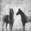 BLACK AND WHITE HORSES Poster Print by Atelier B Art Studio Atelier B Art Studio - Item # VARPDXBEGANI2