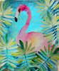 Palm Flamingo 2 Poster Print by Boho Hue Studio Boho Hue Studio - Item # VARPDXBHSRC026F