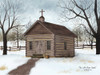Little Brown Church Poster Print by Billy Jacobs - Item # VARPDXBJ1103