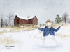 Amish Snowman Poster Print by Billy Jacobs - Item # VARPDXBJ1164C