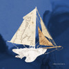 Sailboat Blue II Poster Print by Bluebird Barn Bluebird Barn - Item # VARPDXBLUE343