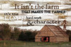 It Isnt the Farm Poster Print by Cindy Jacobs