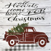 All Hearts Red Truck Poster Print by Cindy Jacobs - Item # VARPDXCIN1626