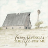 Farm Living Poster Print by Cindy Jacobs