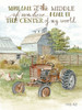 Center of My World Poster Print by Cindy Jacobs