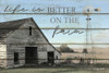 Life is Better on the Farm Poster Print by Cindy Jacobs - Item # VARPDXCIN979