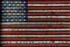 American Flag on Metal Poster Print by Cindy Jacobs - Item # VARPDXCIN988