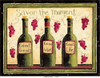 Wine Bottles Poster Print by Dan DiPaolo