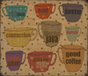 Coffee Dots Poster Print by Dan DiPaolo - Item # VARPDXDDPRC515A2