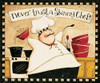 Never Trust Skinny Chef Poster Print by Dan DiPaolo - Item # VARPDXDDPRC565