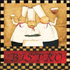 Bistro Chefs Poster Print by Dan DiPaolo