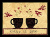 Blended Coffee Poster Print by Dan DiPaolo