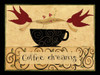 Coffee Makes Me Fly Poster Print by Dan DiPaolo - Item # VARPDXDDPXRC002B