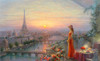 Evening Paris Poster Print by Olga Dandorf - Item # VARPDXDO24